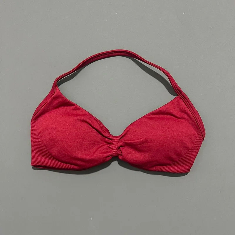 Strappy Back Sports Bra