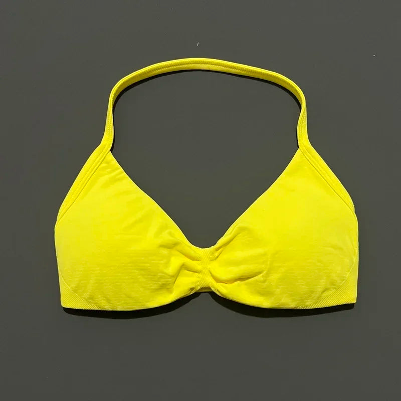 Strappy Back Sports Bra