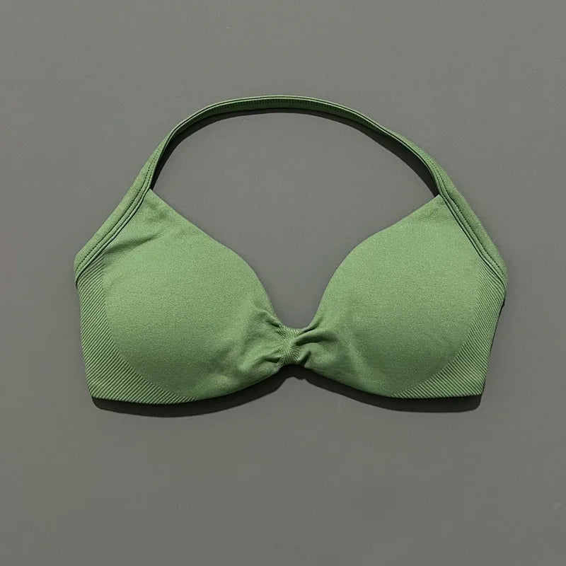 Strappy Back Sports Bra