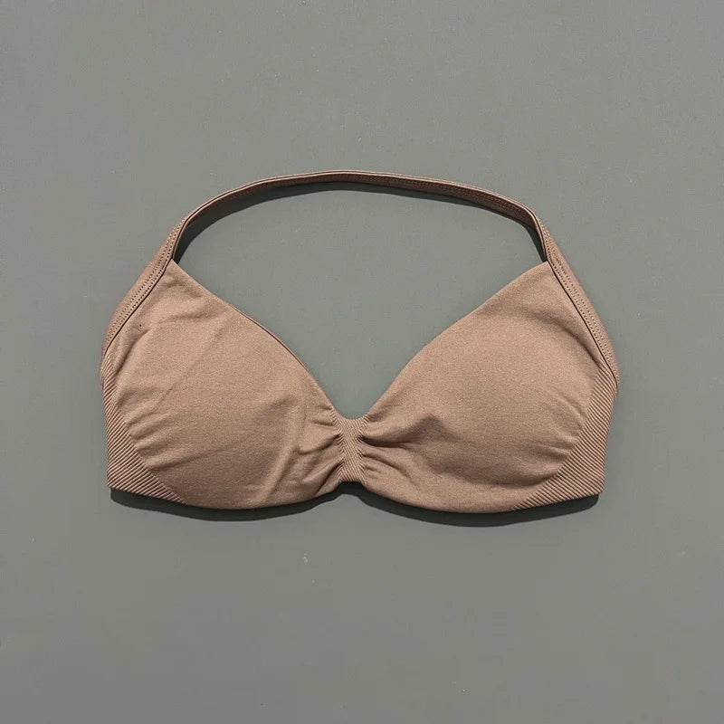Strappy Back Sports Bra