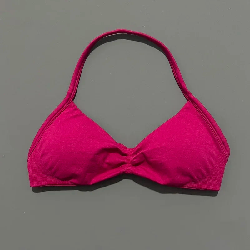 Strappy Back Sports Bra