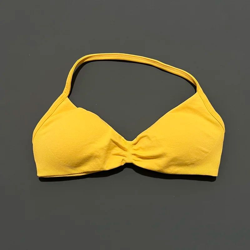 Strappy Back Sports Bra